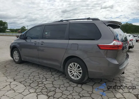 2017 Toyota Sienna Xle from USA, damaged, VIN 5TDYZ3DC6HS819621